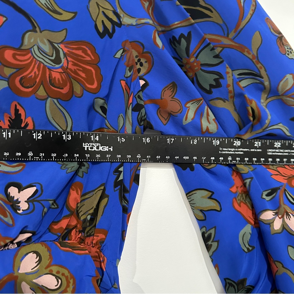 RHODE Blue Floral Mini Dress - Picture 5 of 14
